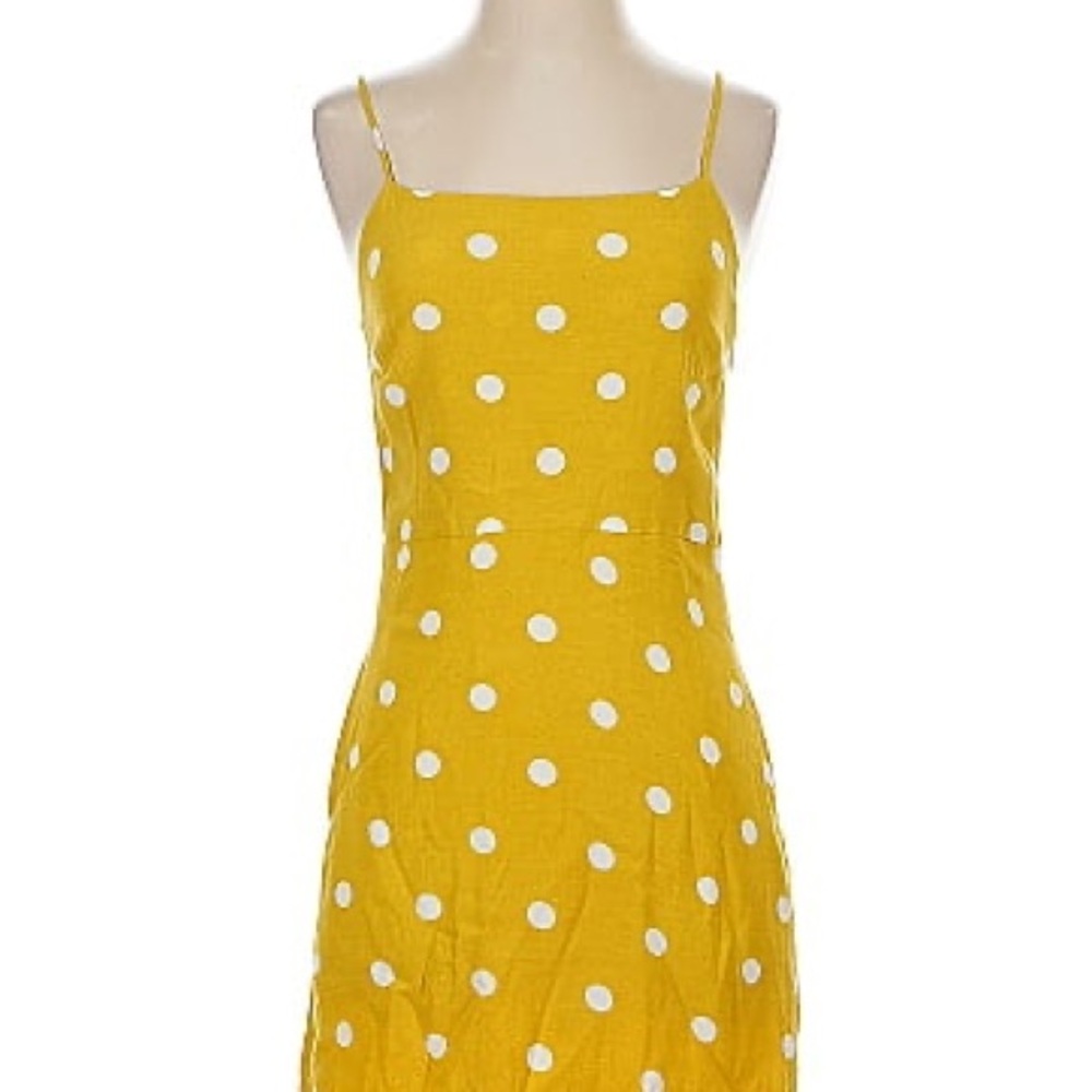 Wilfred Mustard and White Polka Dot Blouse